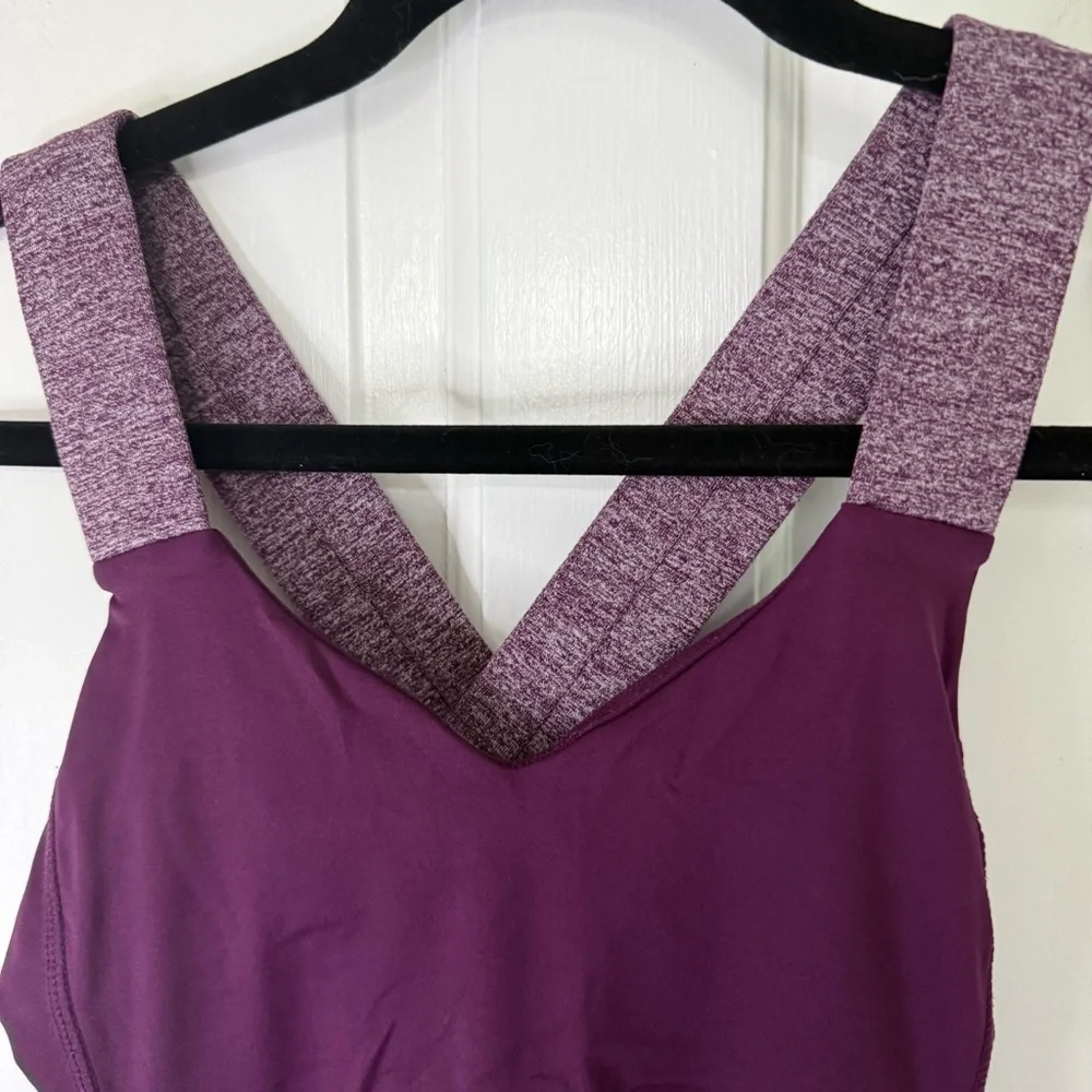 lululemon athletica Purple Push Your Limits Tank Size 4